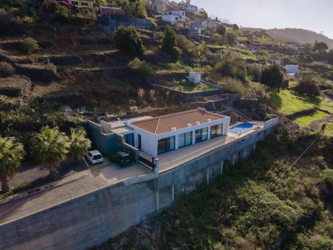 Majestic Seaview Villa Faja da Ovelha Ngoại thất bức ảnh
